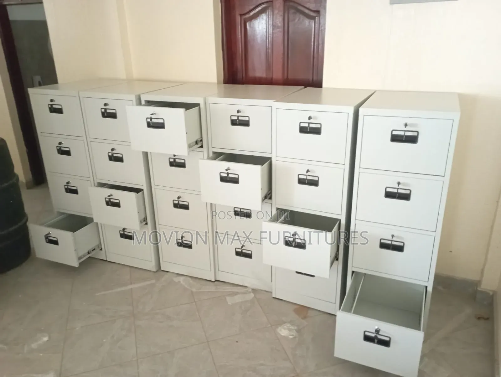 Lockable 4drawers Storage Cabinet