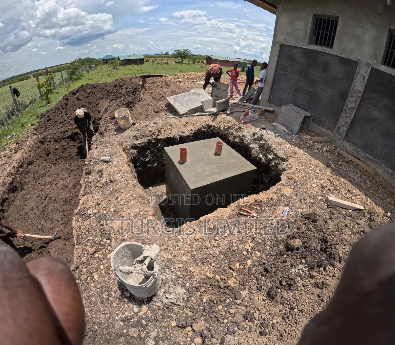 Biodigester Installation in Ruiru