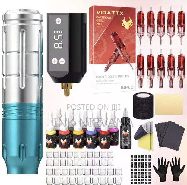 Poseidon Tattoo Machine Full Kit - main view