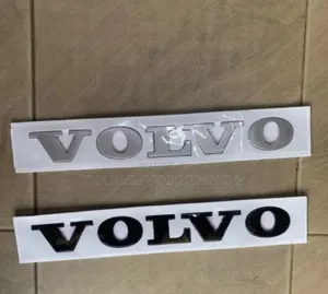 Logo/Emblem/Hood/Name/Badge Volvo Black/Grey Universal High Quality