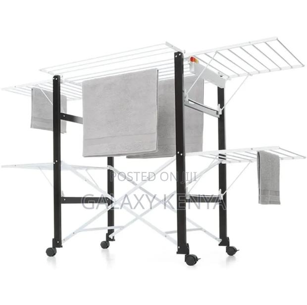 Foldable Wing Clothe Drying Rack - thumbnail 2