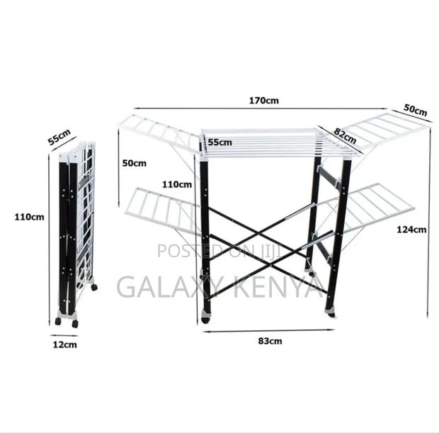 Foldable Wing Clothe Drying Rack - thumbnail 4
