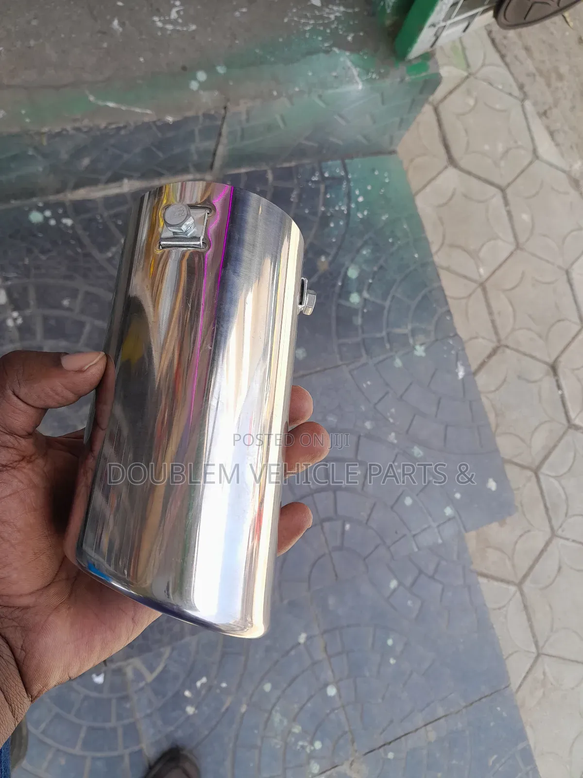 Rear Exhaust Muffler Tip V6 Land Cruiser Prado Universal All Suvs Cars