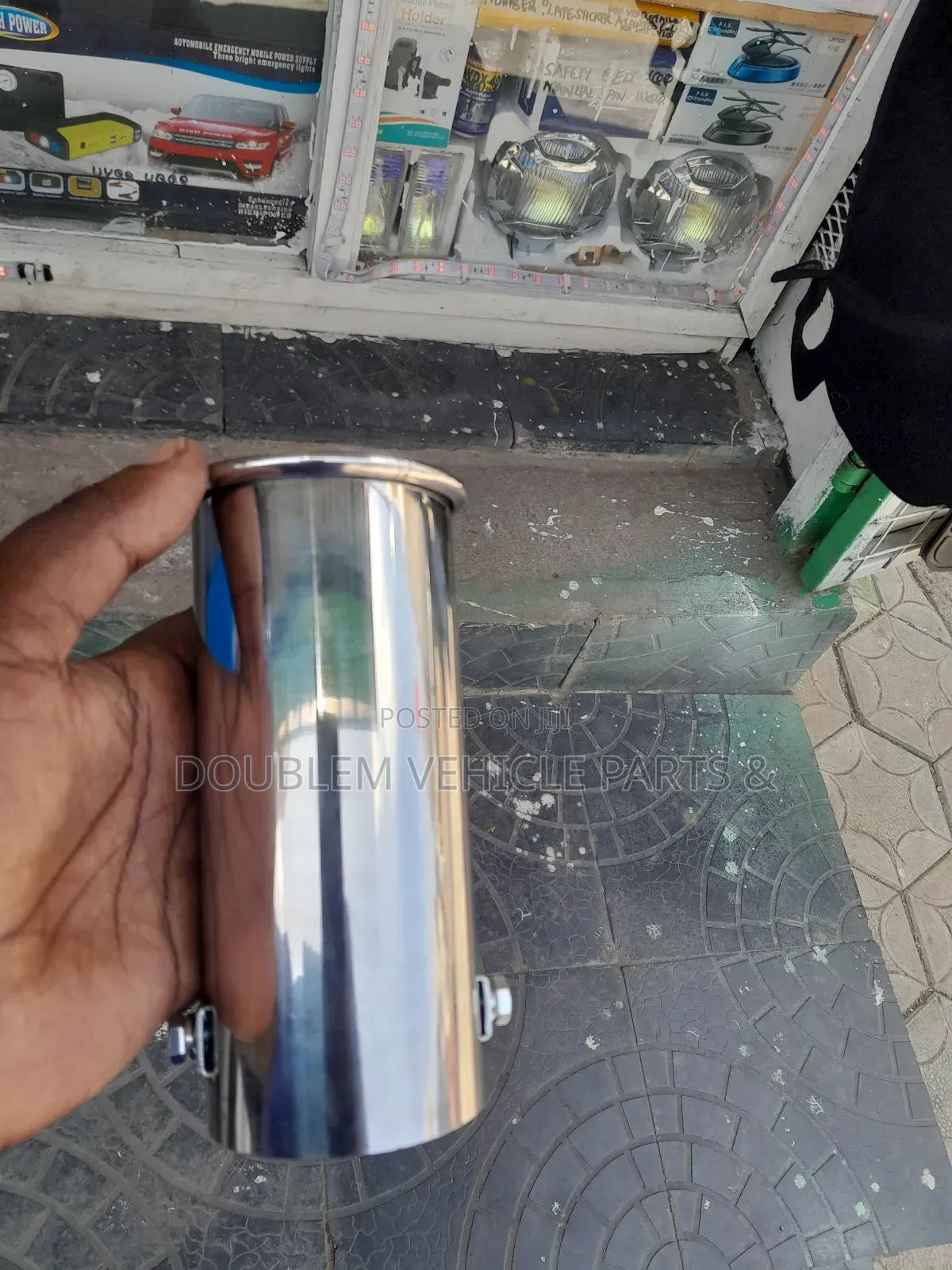Universal Exhaust Muffler Tip Stainless All Cars/Motorbikes/Bodas