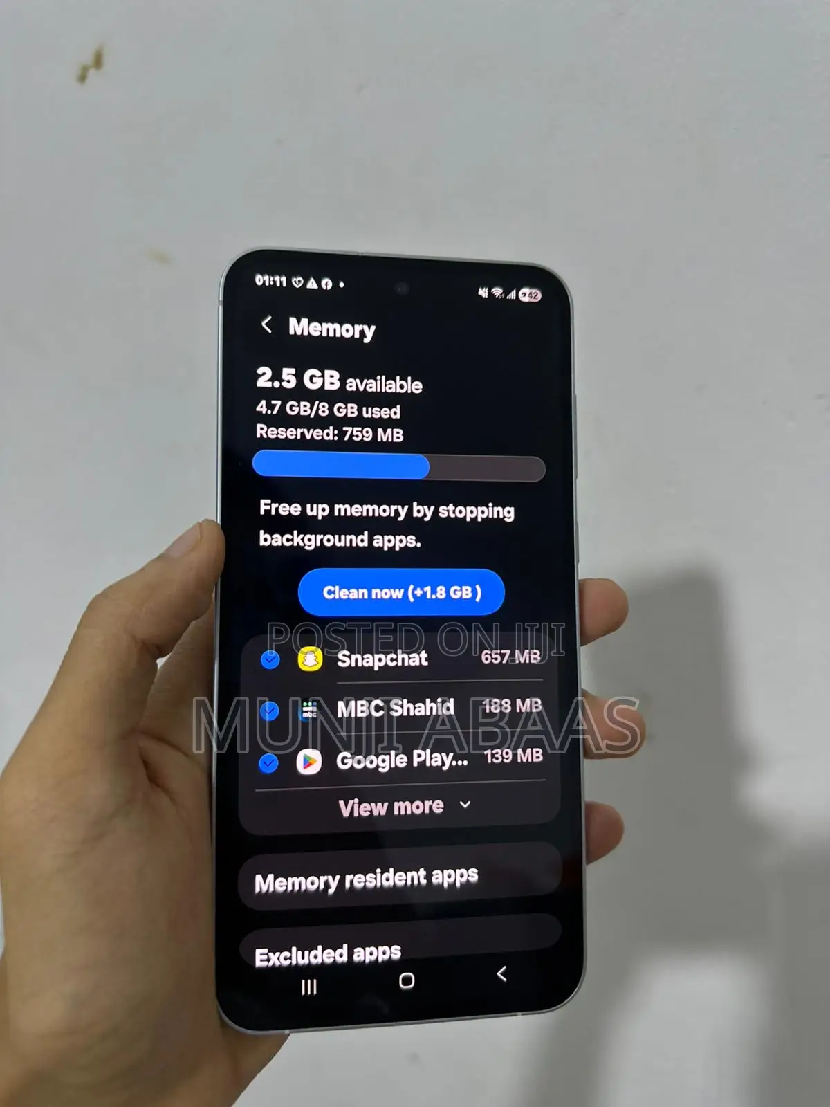Samsung Galaxy A55 256 GB White