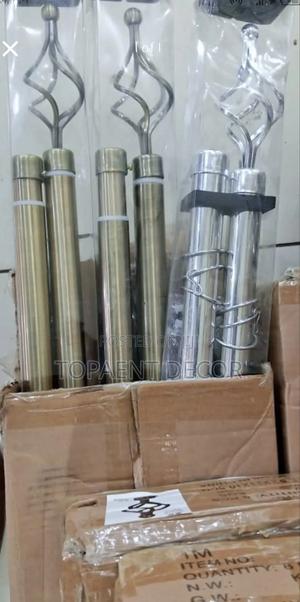 2m Double Simple And Easy To Maintain Adjustable Curtain Rods - thumbnail 2