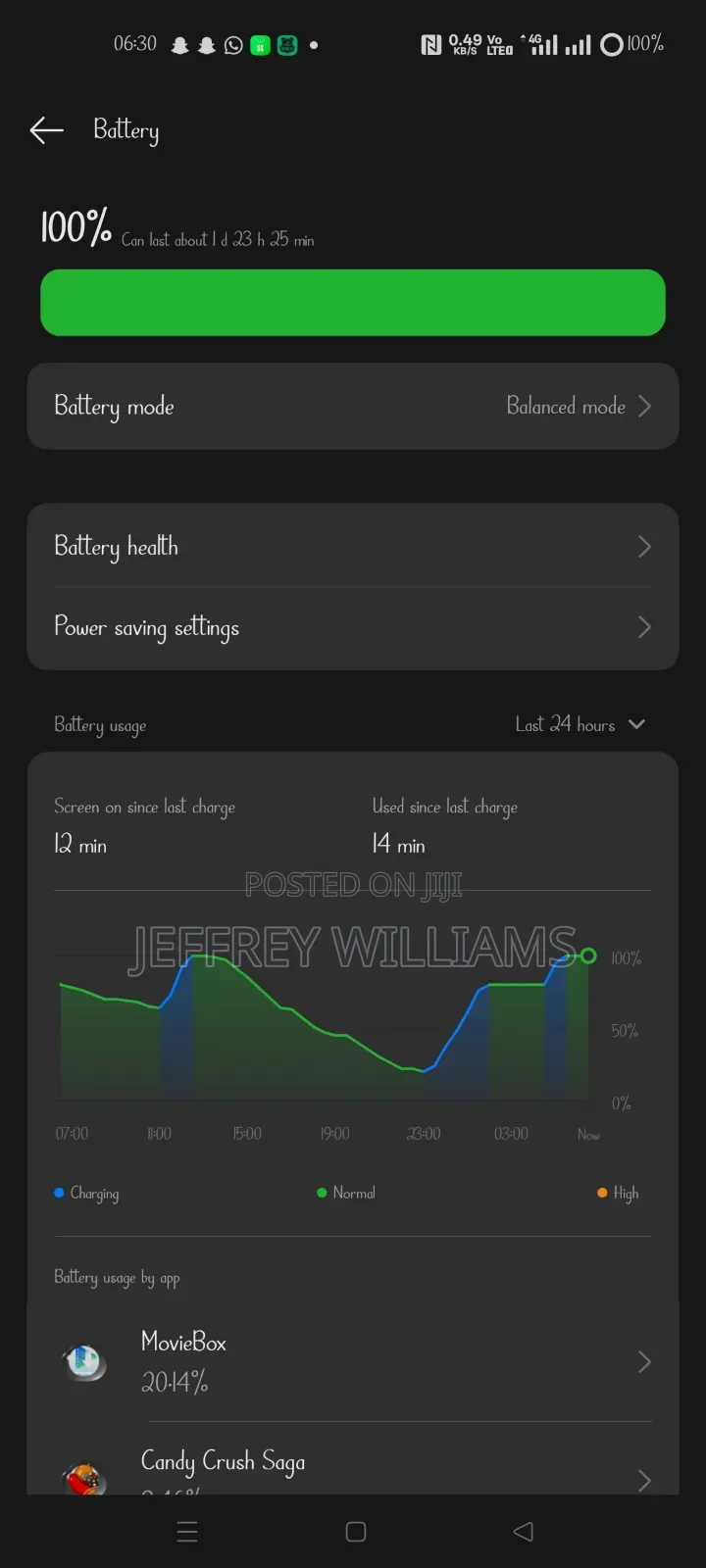 New Oppo Reno 256 GB Blue
