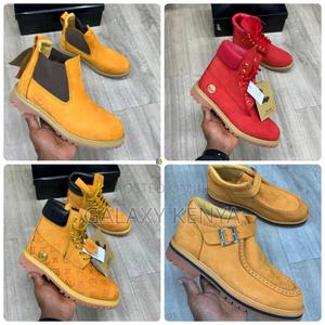 Leather Timberland Boots - thumbnail 2