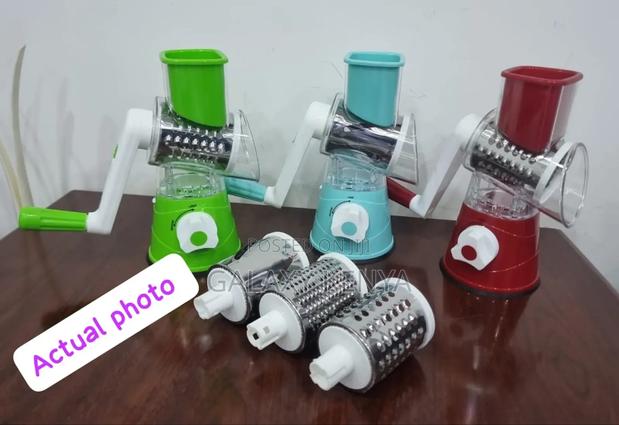 Table Top Rotary Drum Grater With 3 Slicing Options - thumbnail 5