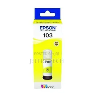 Epson 103 Eco Tank Ink Bottle 65ml - Yellow
