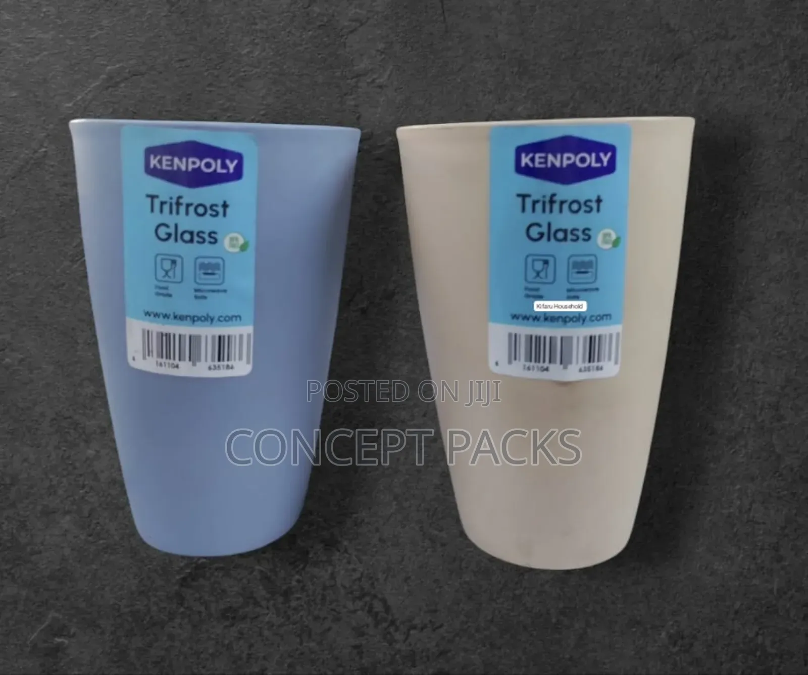60pcs Kenpoly Trifrost Plastic Tumbler.