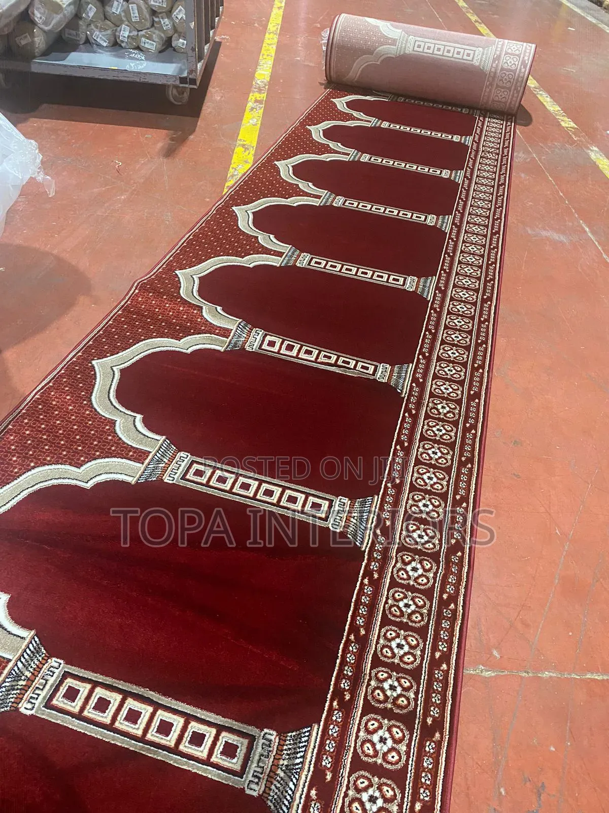 Durable Mosque Wall to Wall Prayer Mats