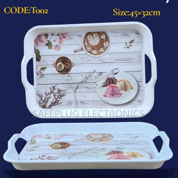 Melamine Serving Tray Lightweight Stylish - main view