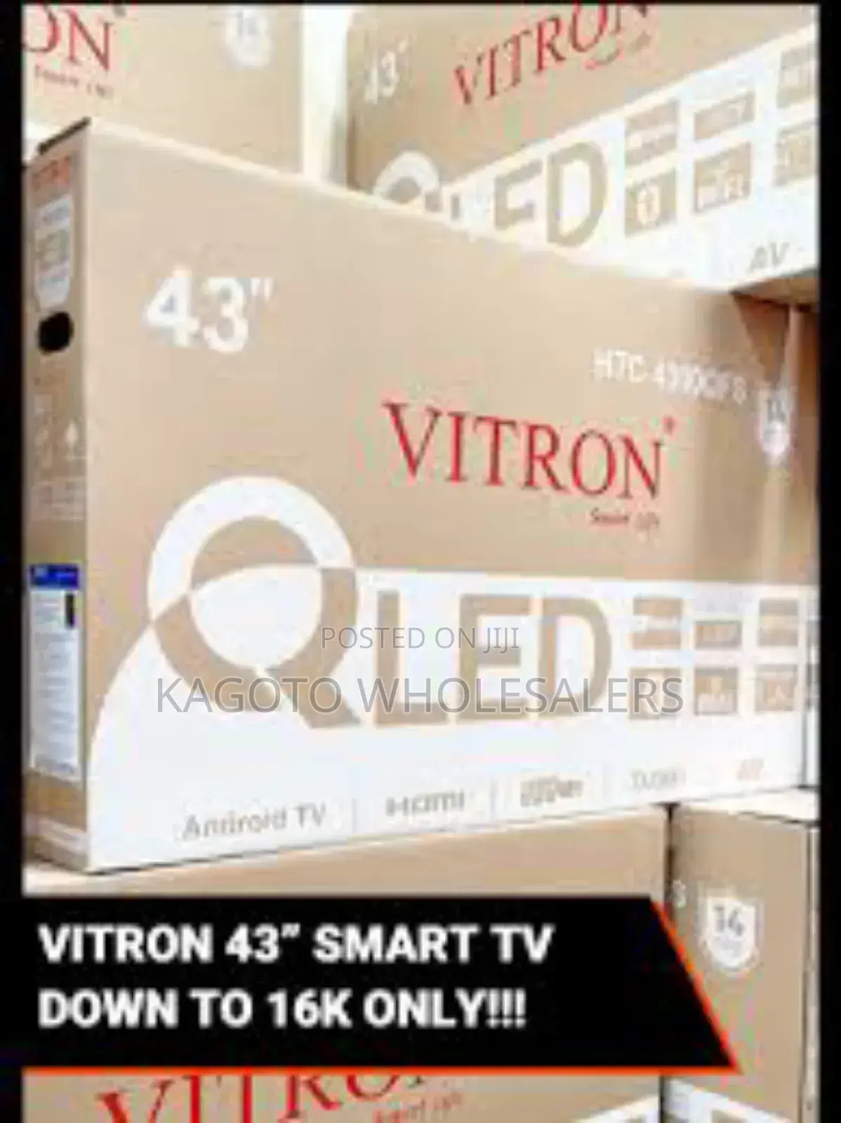 Vitron 32 Qled Smart Tv