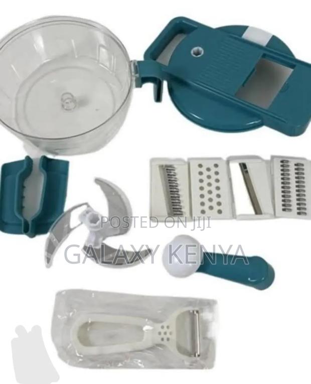 2in1 Manual Food Processor Chopper Grater With Peeler - thumbnail 5