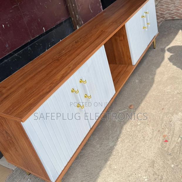 5.5ft Laminate Tv Stand - Executive Style, Spacious Storage - main view