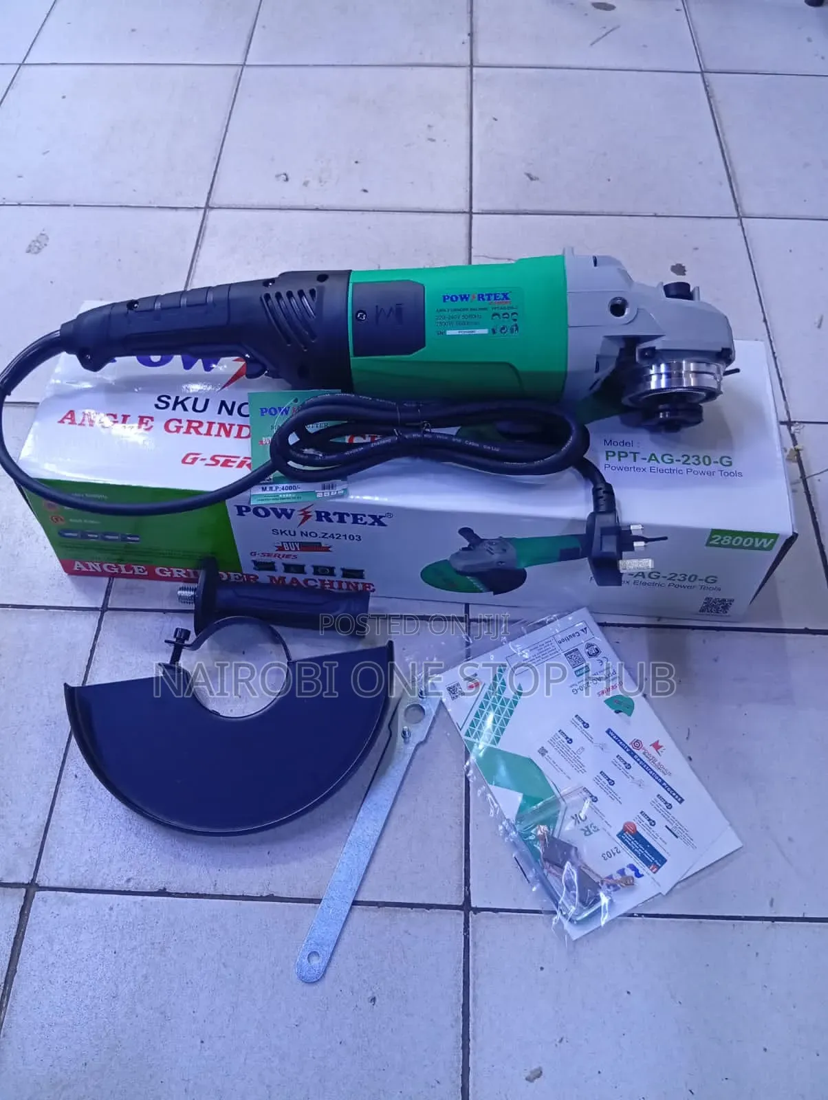 Powertex 9" Grinder 2800 Watts