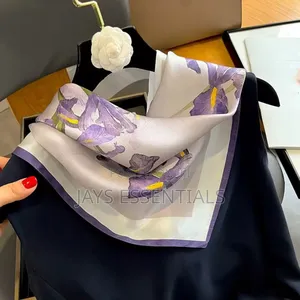 Elegant Head and Neck Silk Scarfs