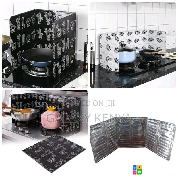 Foldable Anti Splash Splatter Cooker Aluminium Shield Plate