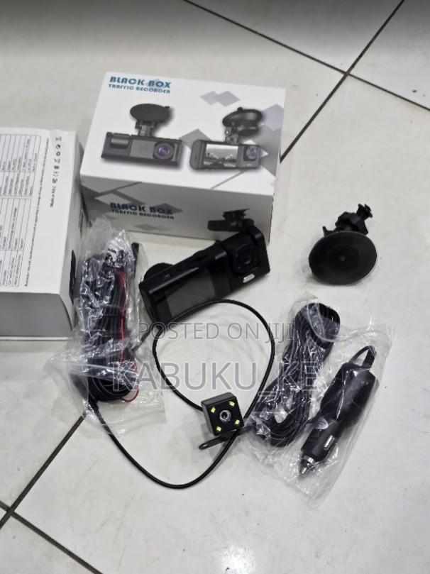 3-in-1 Dash Camera 1080p Full Hd Car Traffic Recorder