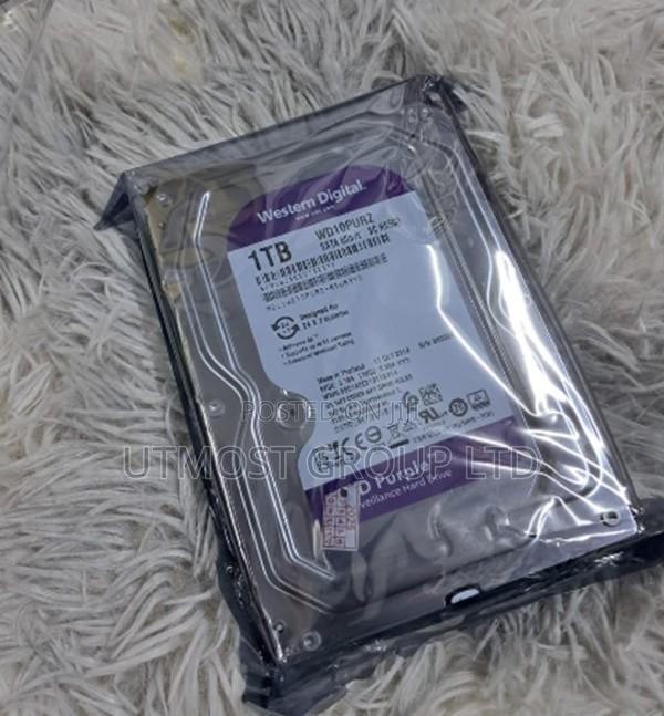 • Wd 1tb CCTV Storage Hard Drive – Reliable Monitoring Backup