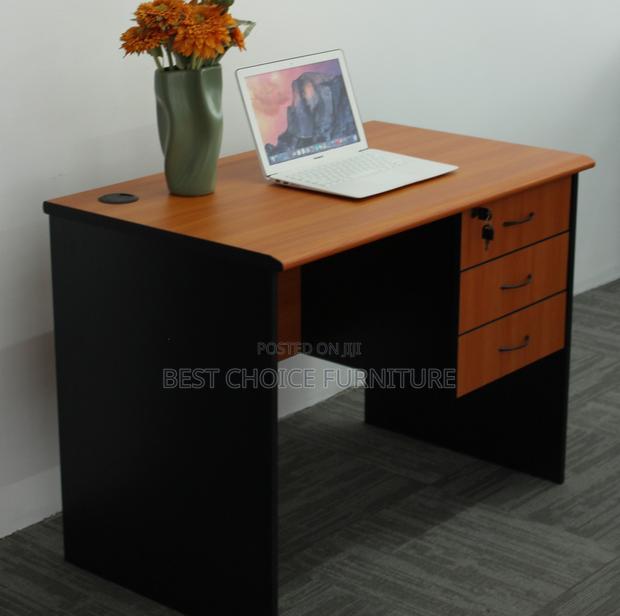 Office Desk; 1.6m Wood Modern Office Computer Desk - thumbnail 7