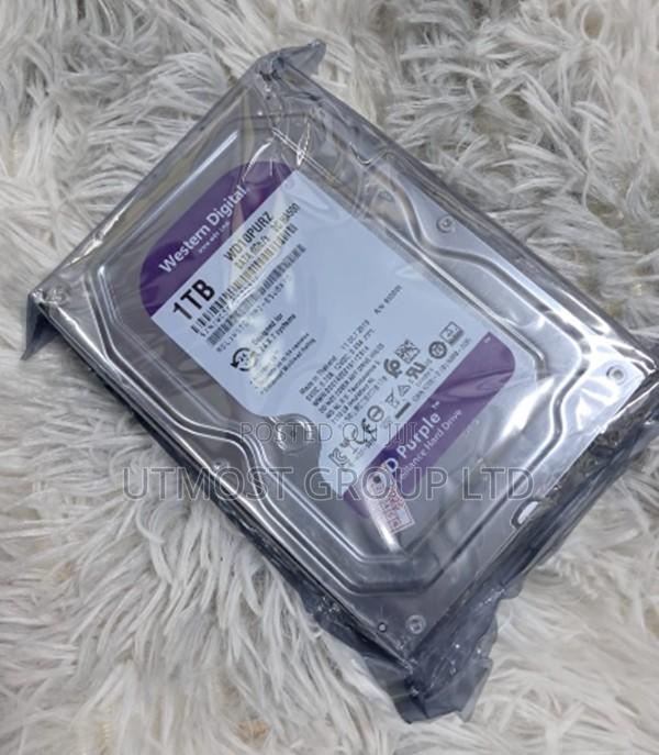 • Wd Purple 1tb Surveillance HDD – Trusted CCTV Recording Performance