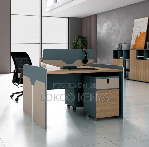 Workstation; Modern Modular Imported Staff Working Station - thumbnail 6