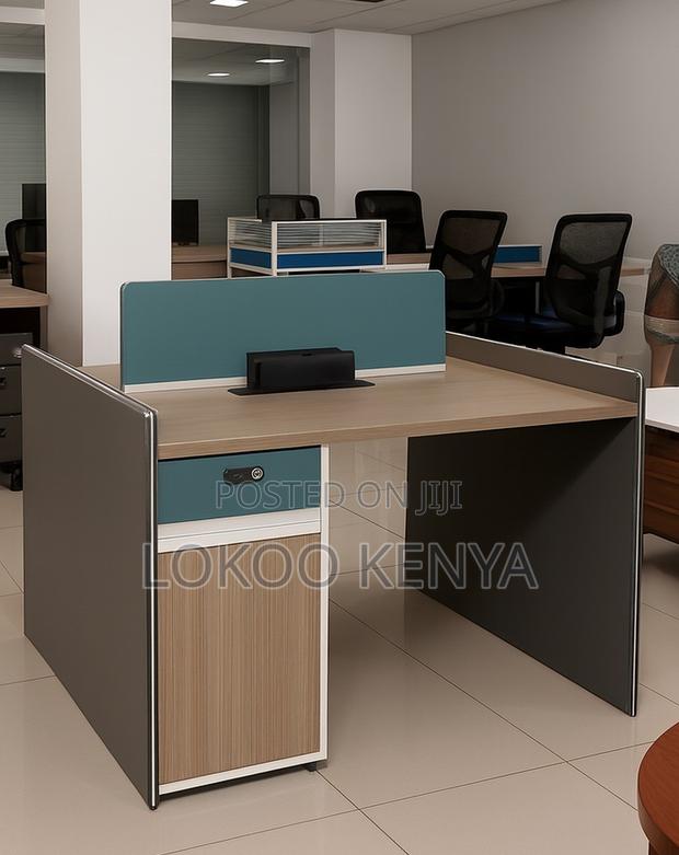 Workstation; Modern Modular Imported Staff Working Station - thumbnail 11