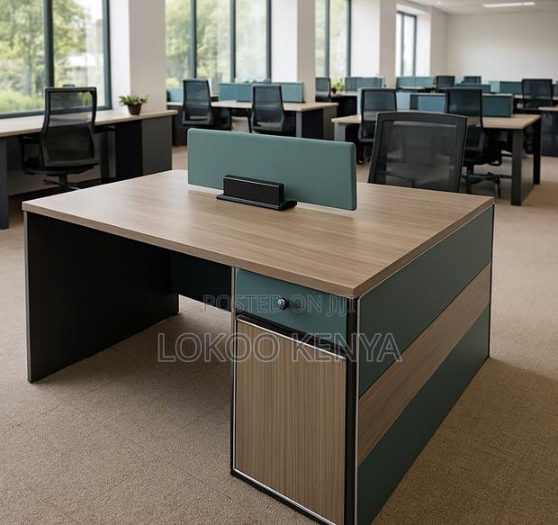 Workstation; Modern Modular Imported Staff Working Station - thumbnail 12