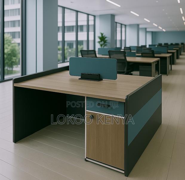 Workstation; Modern Modular Imported Staff Working Station - thumbnail 13
