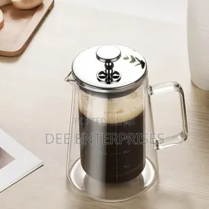 Double Walled Borosilicate French Press Coffee Maker