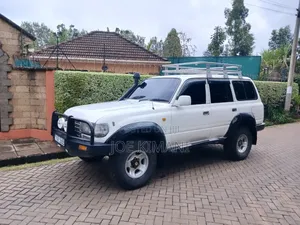 Toyota Land Cruiser 1995 White