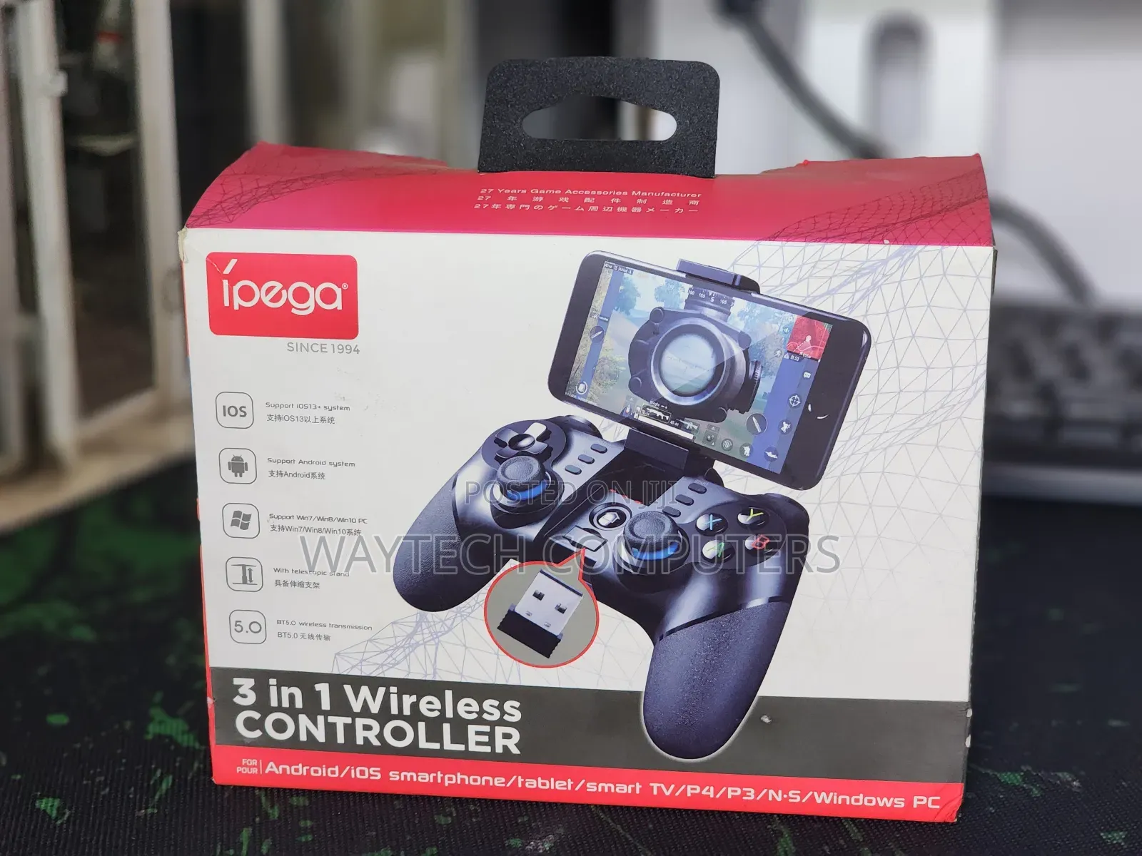 Ipega 3 in 1 Wireless Controller