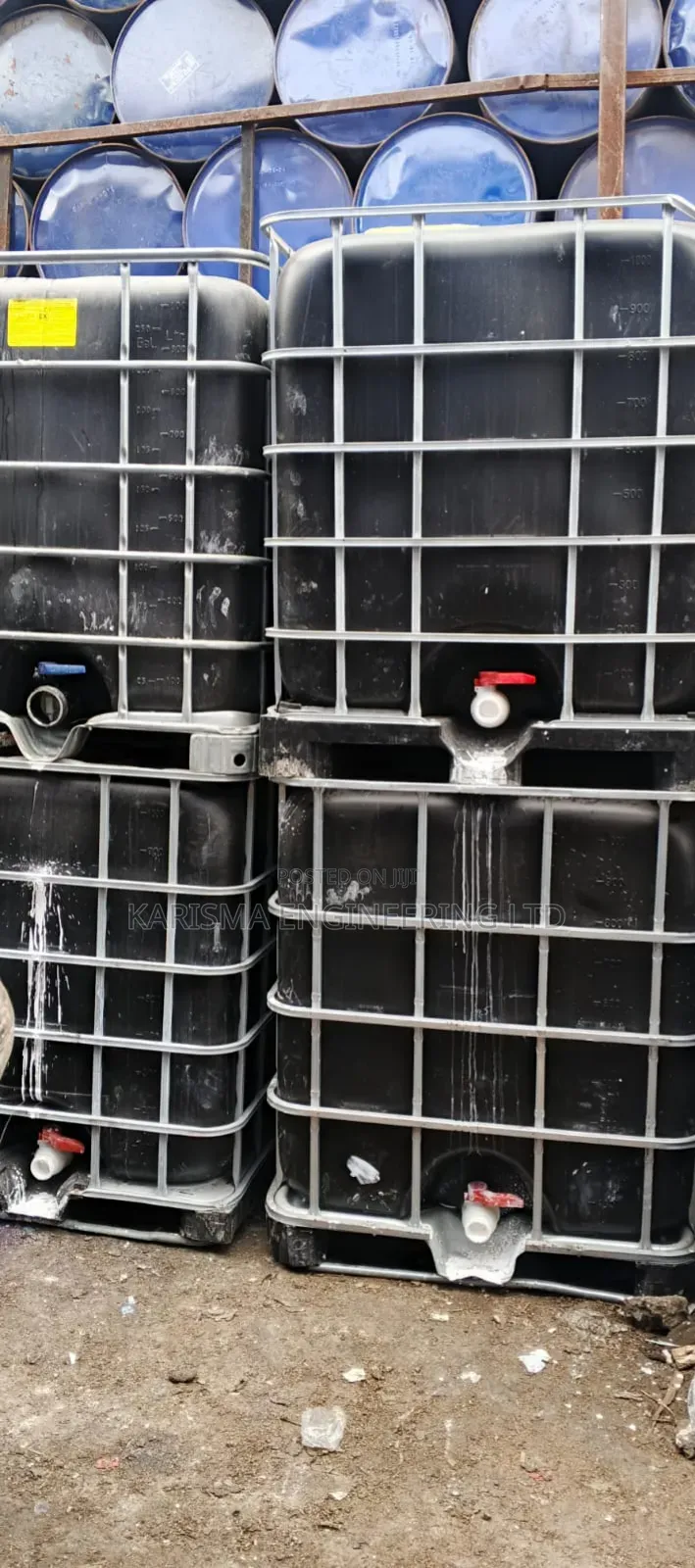 Black Caged Tanks
