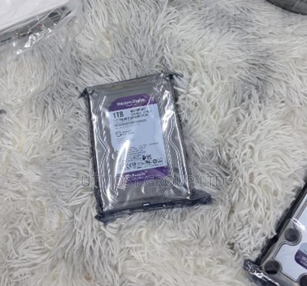Wd Purple 1tb Surveillance Hard Drive for Security Systems