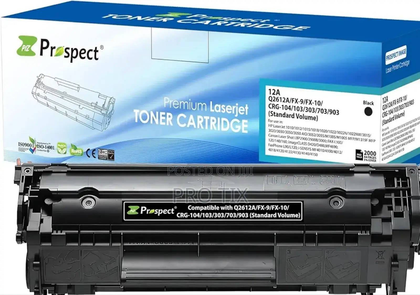 Prospect Toner 12a Q2612a Toner Cartridge Compatible With Hp Q2612a