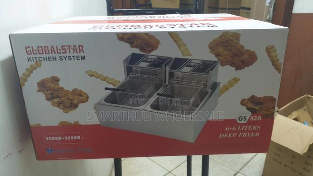 Globalstar Double Deep Fryer(12ltrs) 6l+6l