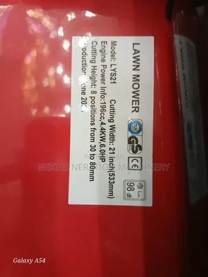 Petrol Powered Loncin Lawn Mower 21"