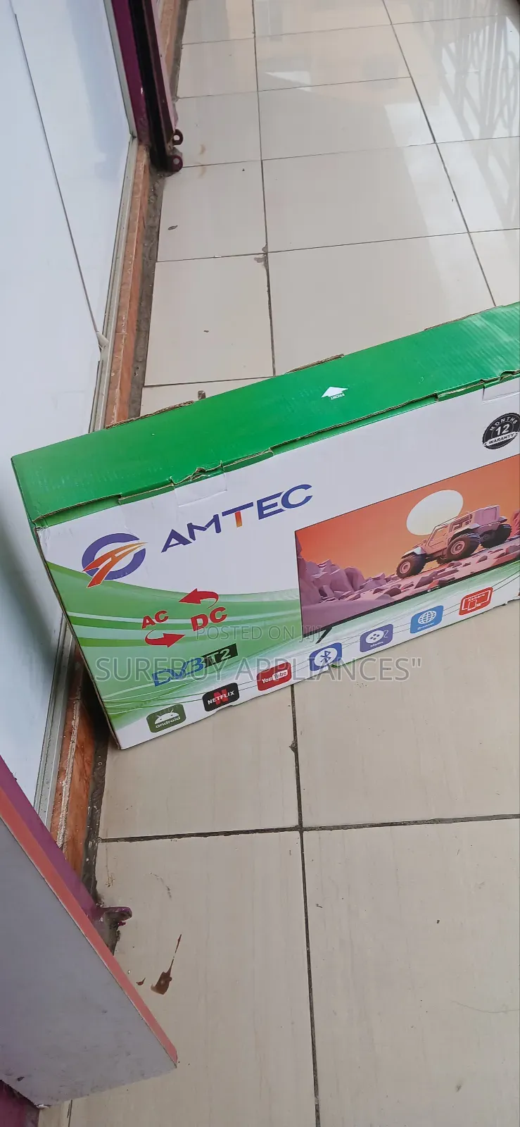 Amtec 32 Smart Tv With Solar Backup Support