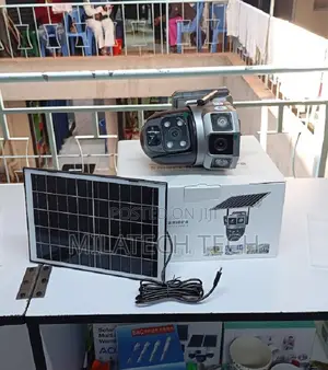 V380 Solar 4g Dual PTZ Solar Camera Outdoor 4mp-CCTV Camera