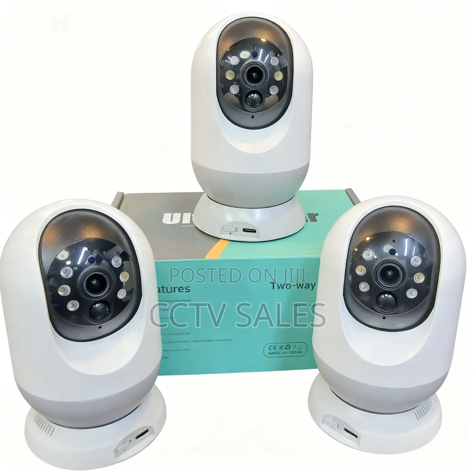 Smart Okam Pro Wifi Smart Camera- Indoor Wifi CCTV With 1 Camera