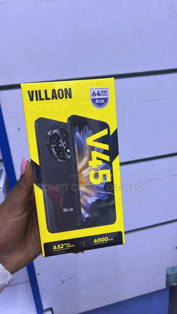 New Villaon V40s 64 GB Black