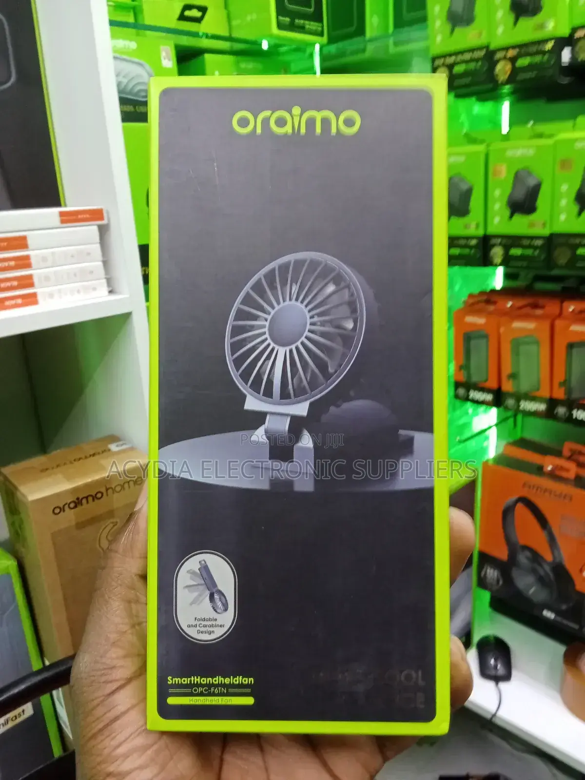Oraimo Smarthandheld Fan Opc-F6tn Handheld Fan