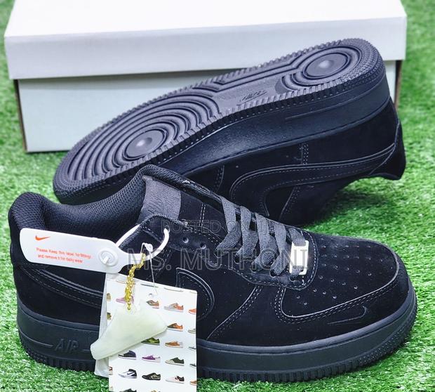 Suede Nike Air Force 1 Low '07 "Virginia Union University" Sneaker - thumbnail 2