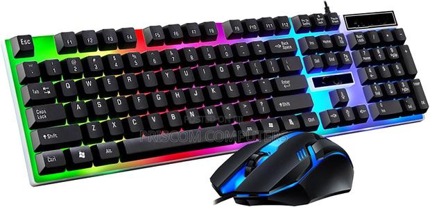 RGB Backlight Gaming Keyboard and Mouse, 2 in 1 Gaming Keyboard Mouse - thumbnail 2