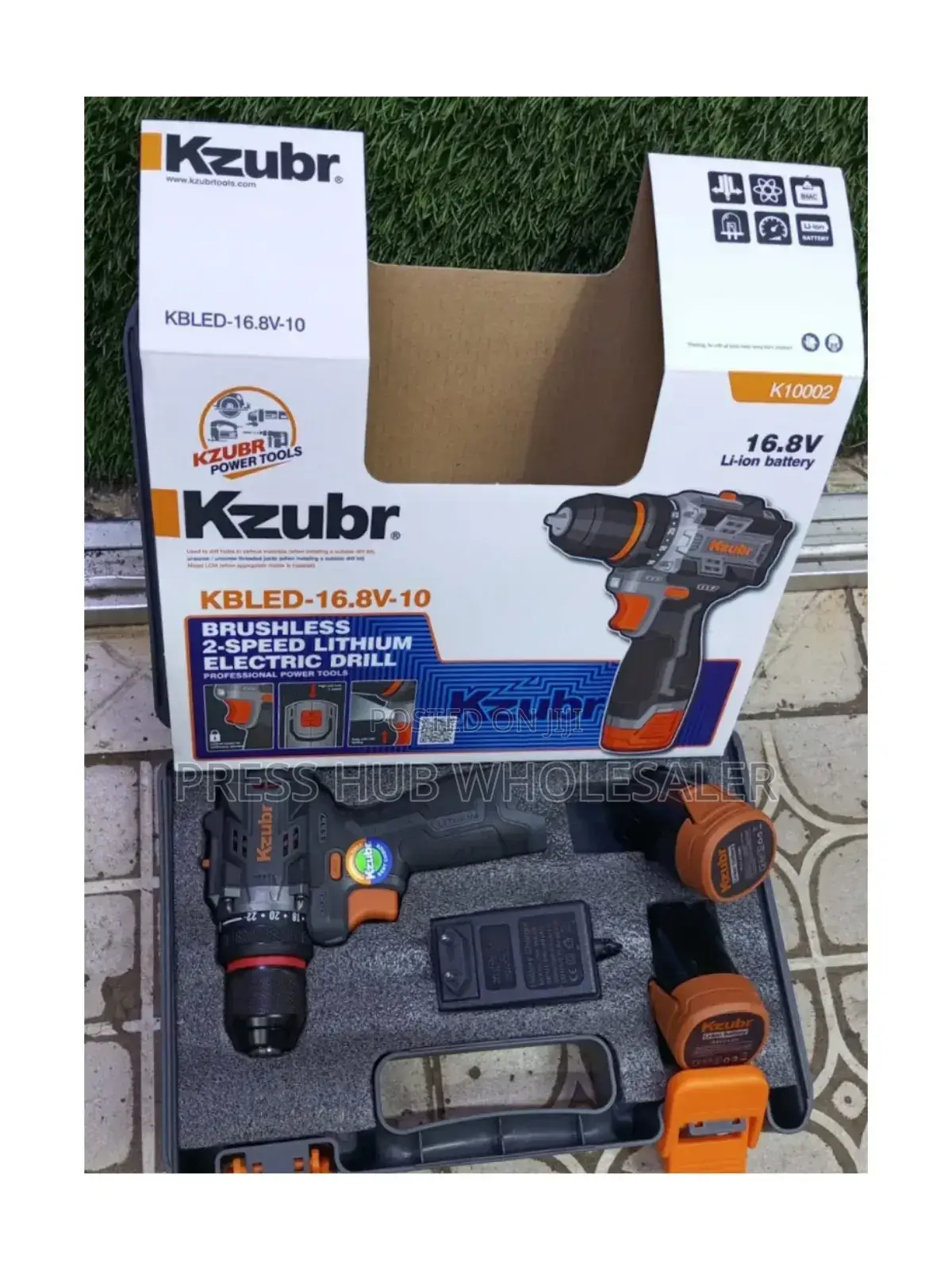 Kzubr , a 16.8v Brushless, Cordless Electric Drill.