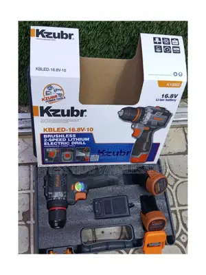 Kzubr , a 16.8v Brushless, Cordless Electric Drill.