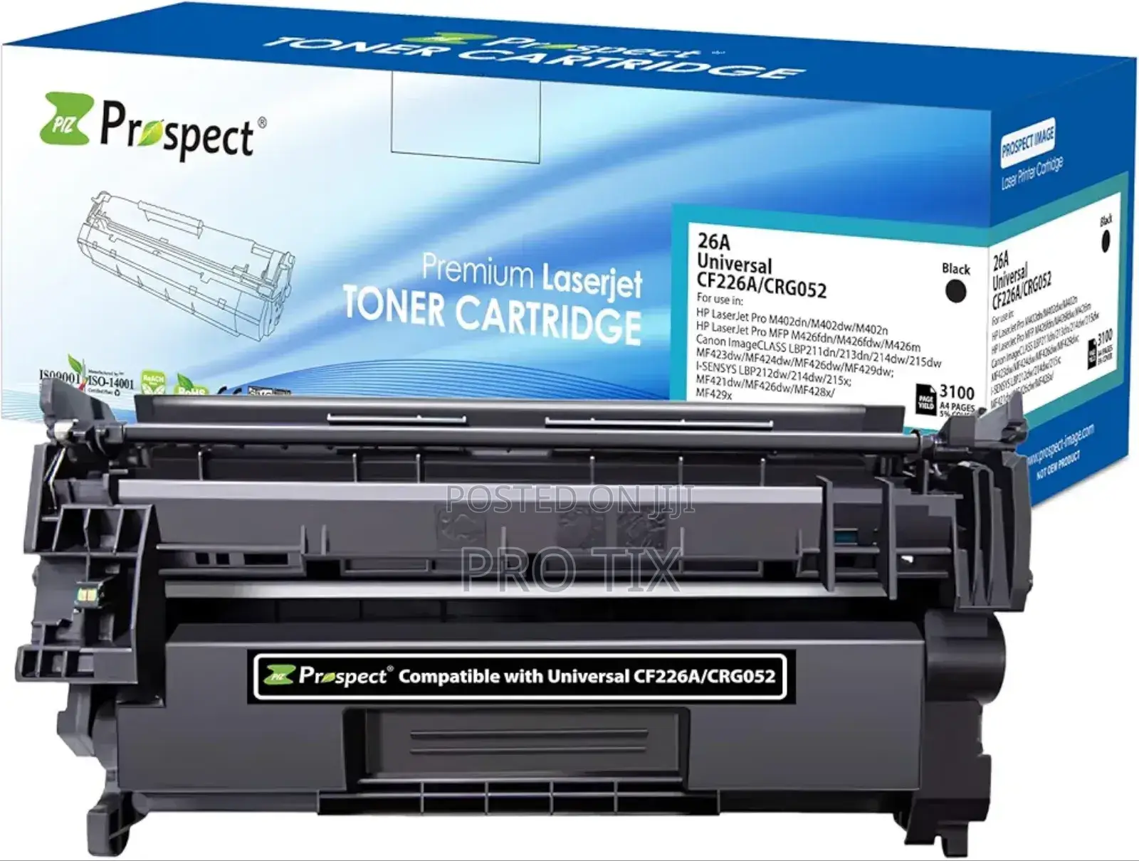 Prospect Toner 26acf226a Laser Black Cartridge