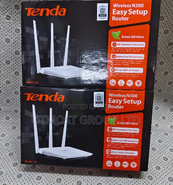 Tenda F3 Wifi Router Perfect Home Office Connectivity